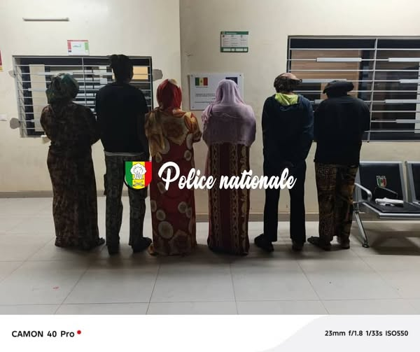 Ziguinchor : Démantèlement d’un réseau international de traite de personnes