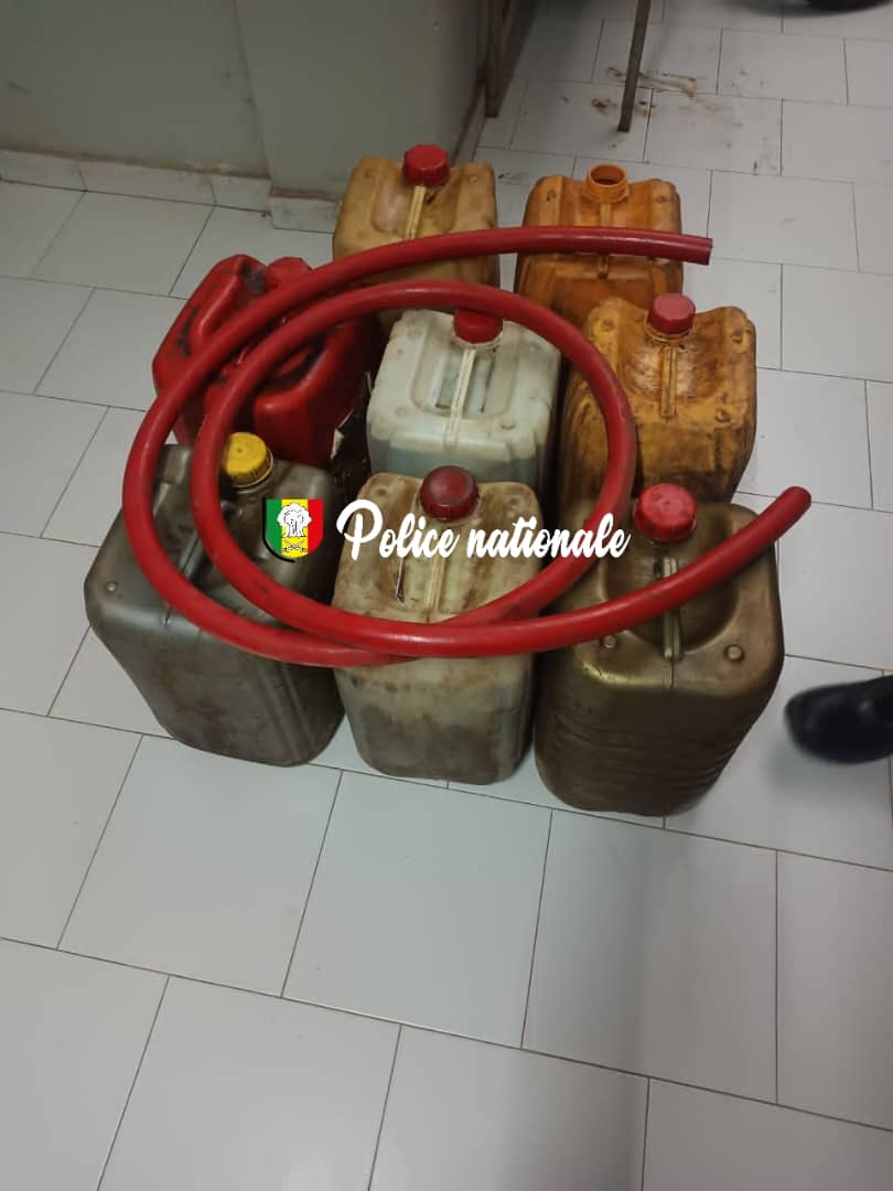 Keur Mbaye Fall : La Police surprend trois voleurs de carburant en flagrant délit