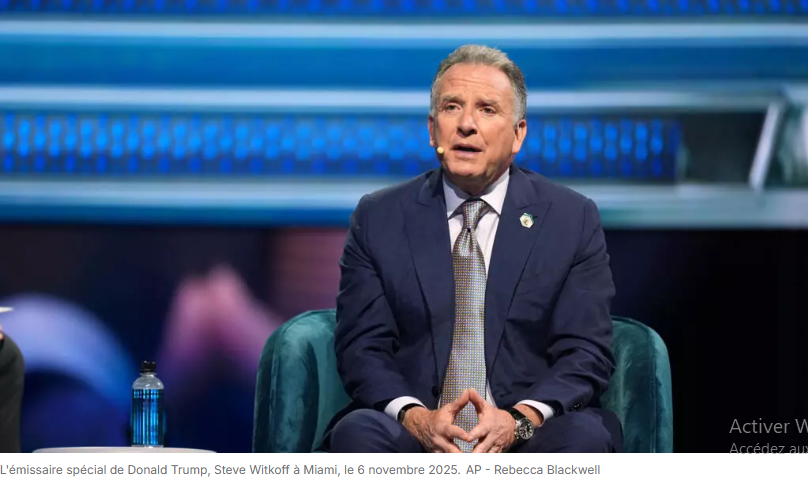 Ukraine : Steve Witkoff aurait conseillé Moscou, sur la manière de négocier avec Trump, selon Bloomberg