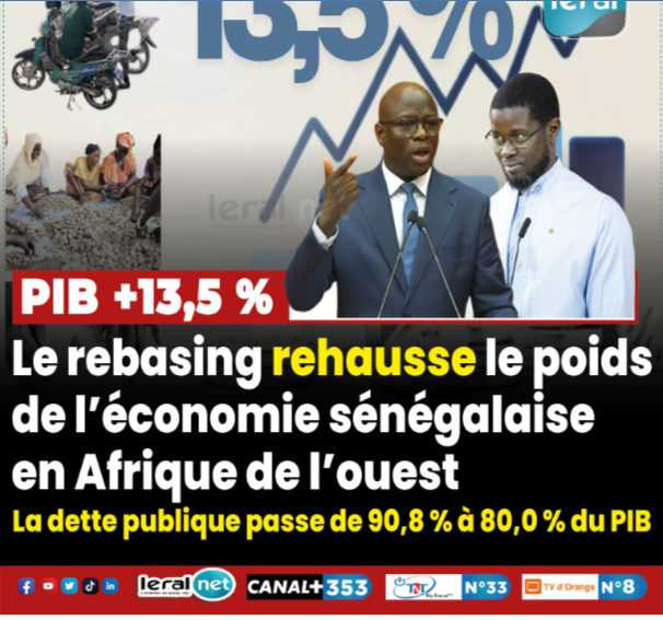 Sénégal : Le PIB 2021 grimpe de 15 261 à 17 316 milliards FCfa, soit +13,5 %