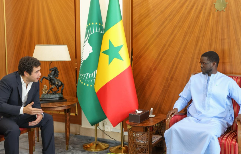 Photos/ Palais présidentiel : Le Président de la République, Bassirou Diomaye Faye a reçu M. Naguib Sawiris, Président du Groupe Orascom, ce vendredi