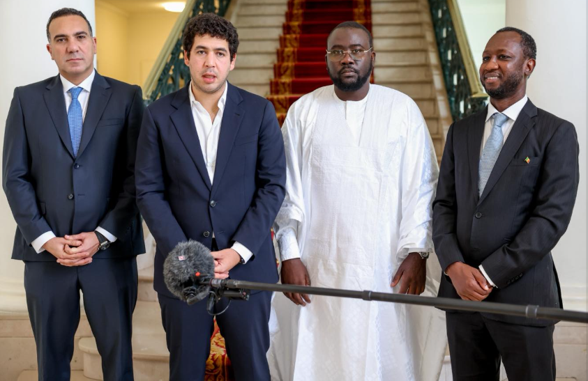 Photos/ Palais présidentiel : Le Président de la République, Bassirou Diomaye Faye a reçu M. Naguib Sawiris, Président du Groupe Orascom, ce vendredi