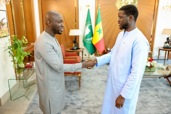 3MD Energy au Palais : le Président Faye échange avec Momar Diouf sur la souveraineté énergétique