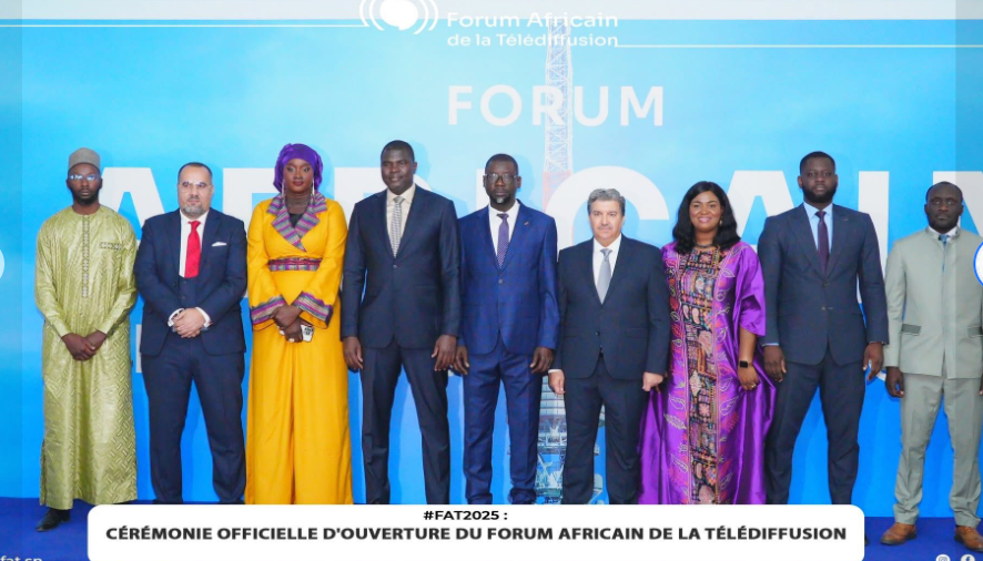 Photos  / Forum Africain de la Télédiffusion : Abdoul Aziz Zoumarou, PCA de TDS-SA, loue le travail de la DG, Dr. Aminata Sarr Ndiaye
