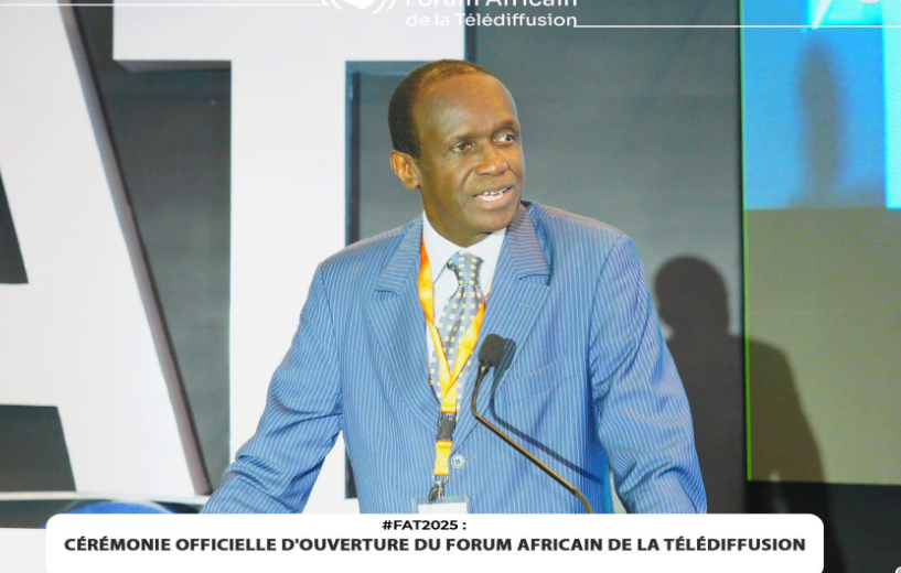 Photos  / Forum Africain de la Télédiffusion : Abdoul Aziz Zoumarou, PCA de TDS-SA, loue le travail de la DG, Dr. Aminata Sarr Ndiaye