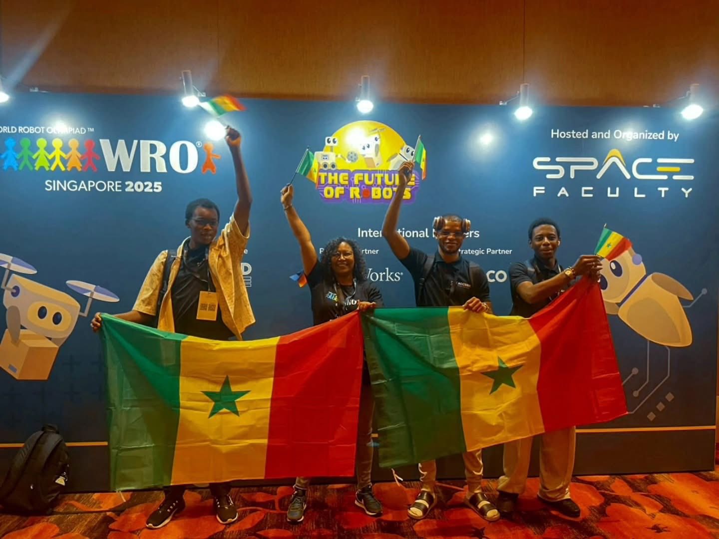 Le Sénégal décroche la médaille de bronze à son tout premier World Robot Olympiad (WRO)