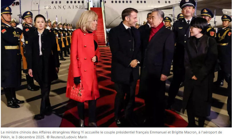 En visite en Chine, Emmanuel Macron plaide pour un «rééquilibrage» des relations commerciales