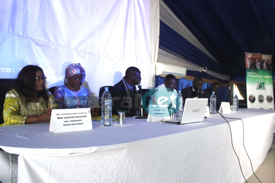 Photos - Conférence publique du Sénégalo-américain Thione Niang, ce mardi à l'Iseg