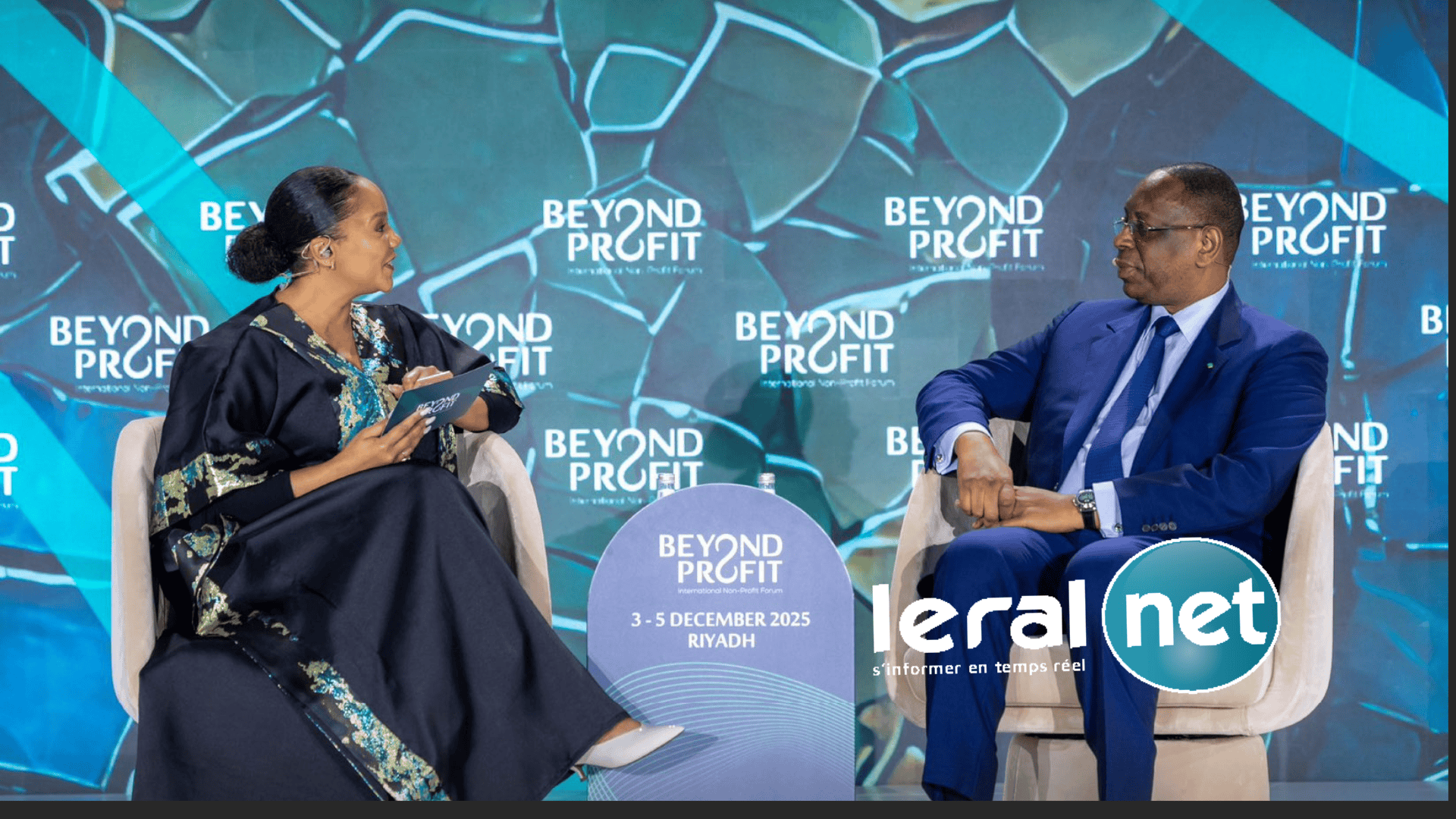 Macky Sall appelle à une gouvernance mondiale plus inclusive au Beyond Profit Forum, en Arabie saoudite