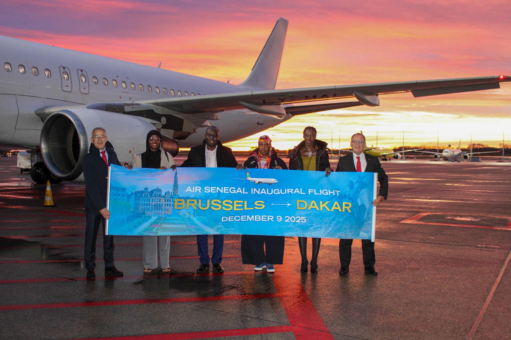 Air Sénégal inaugure sa ligne Dakar-Bruxelles !