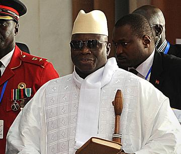 Gambie – Manifestations ce jeudi à Banjul : Le président Jammeh écourte son séjour en Turquie