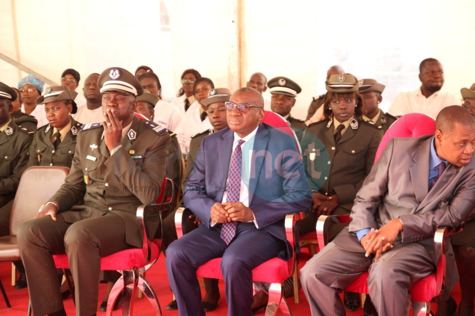 Photos de l'Inauguration du Centre médico-social de l'Administration pénitentiaire du Camp pénal