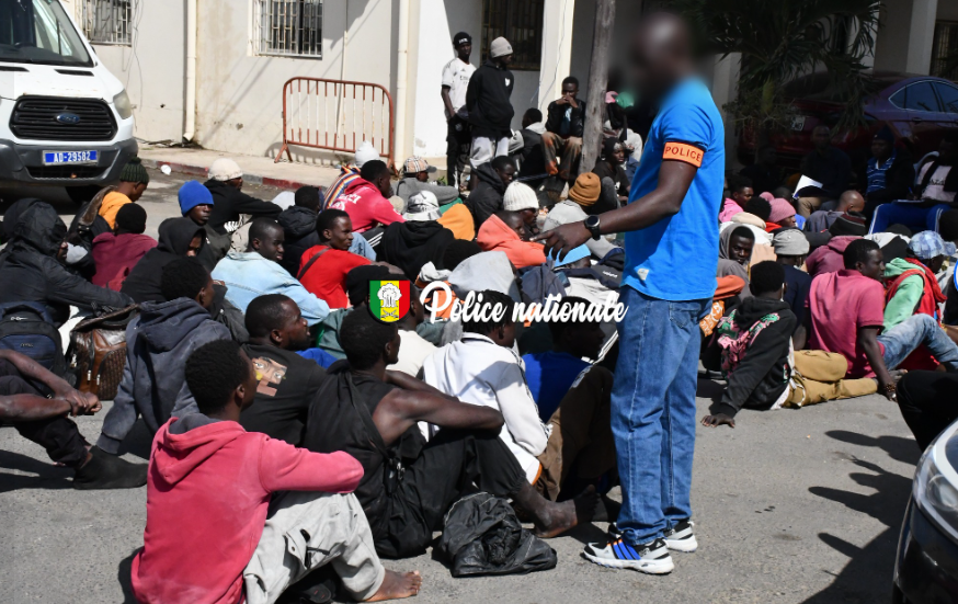 Emigration clandestine : La Division nationale de lutte contre le trafic de migrants et les pratiques assimilées (DNLT) interpelle 238 migrants