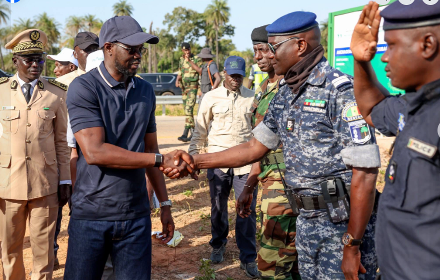 Photos / Casamance : le Président de la République, Bassirou Diomaye Faye, s’est rendu à Coubalan, département de Bignona, pour une visite consacrée au volet agricole