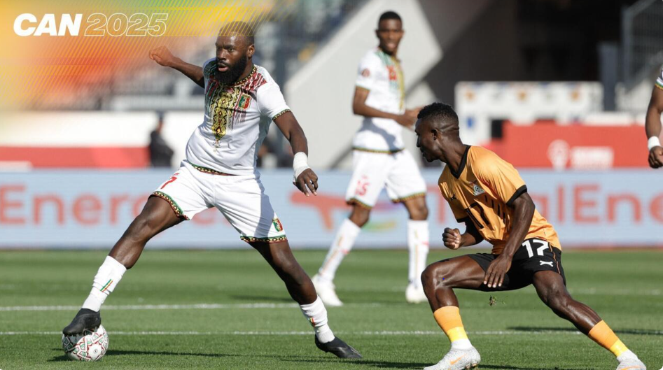 CAN 2025 : Mali et Zambie se quittent sur un match nul (1-1)