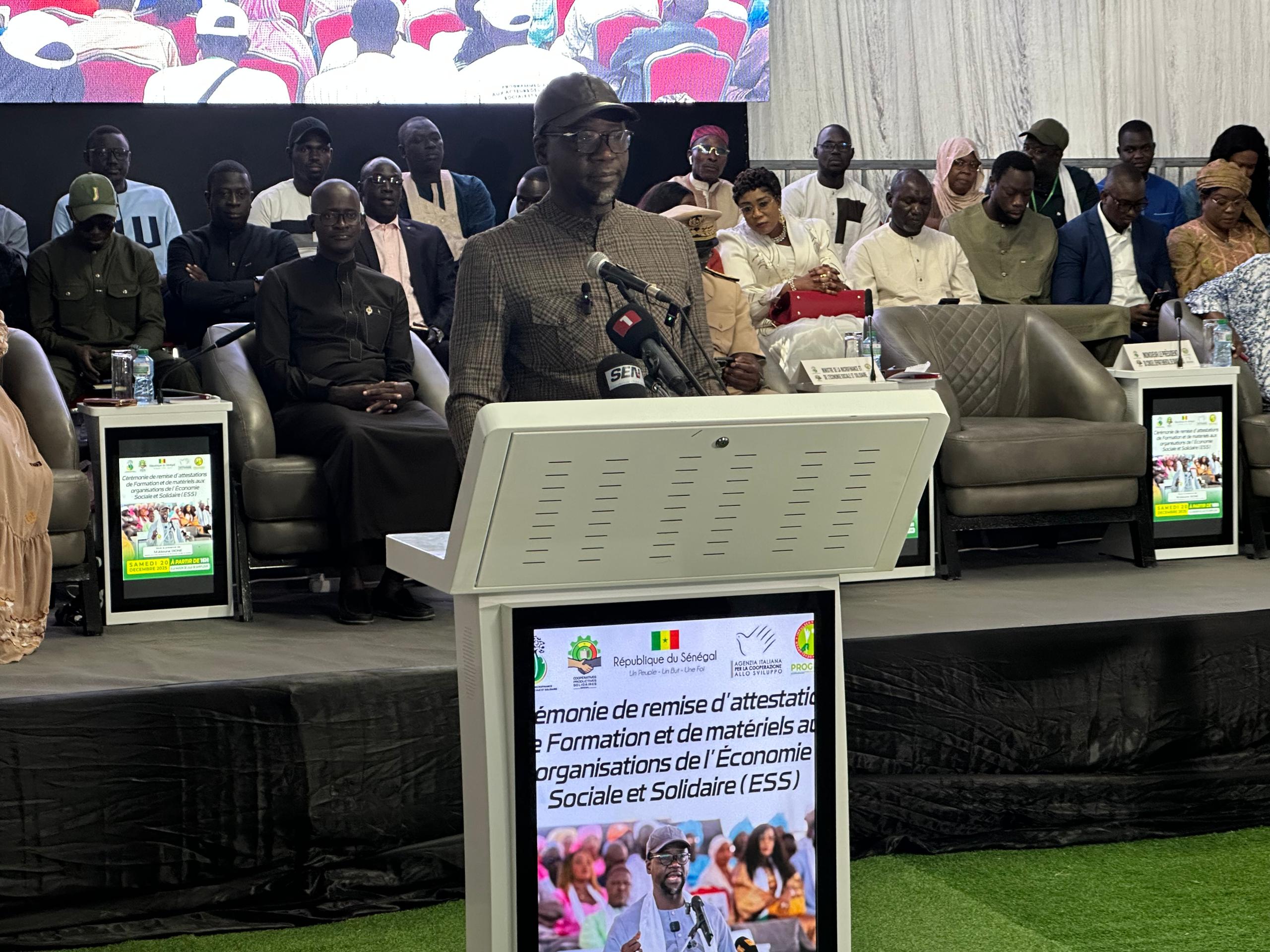 Économie sociale et solidaire : Le ministre Alioune Dione lance officiellement, les premiers CPS à Saint-Louis