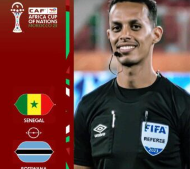 CAN Maroc 2025 : Le Mauritanien Abdel Aziz Bouh, désigné arbitre du match Sénégal vs Botswana