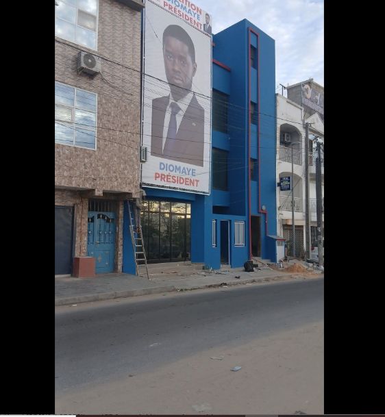 Le nouveau siège de la Coalition Diomaye Président