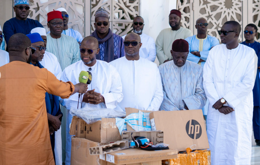 Wave équipe la grande mosquée de Tivaouane en matériel informatique de dernière génération