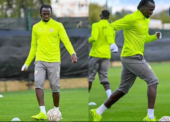 CAN 2025 : Chérif Ndiaye présent durant toute la séance d’entraînement