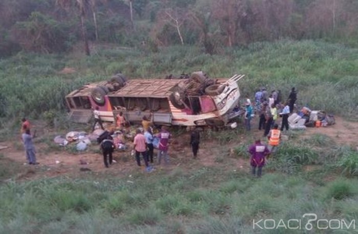 Côte d'Ivoire : Au moins 10 morts dans l'accident d'un car sur l'autoroute du nord