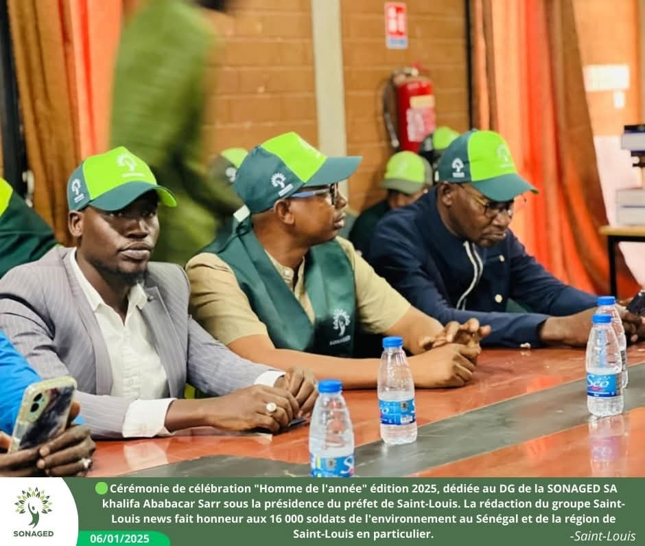 Saint-Louis : Khalifa Ababacar Sarr, DG de la Sonaged SA, honoré