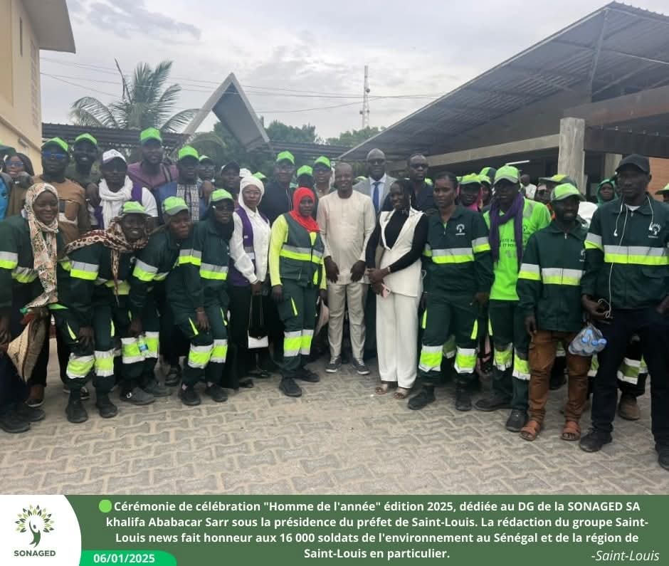 Saint-Louis : Khalifa Ababacar Sarr, DG de la Sonaged SA, honoré