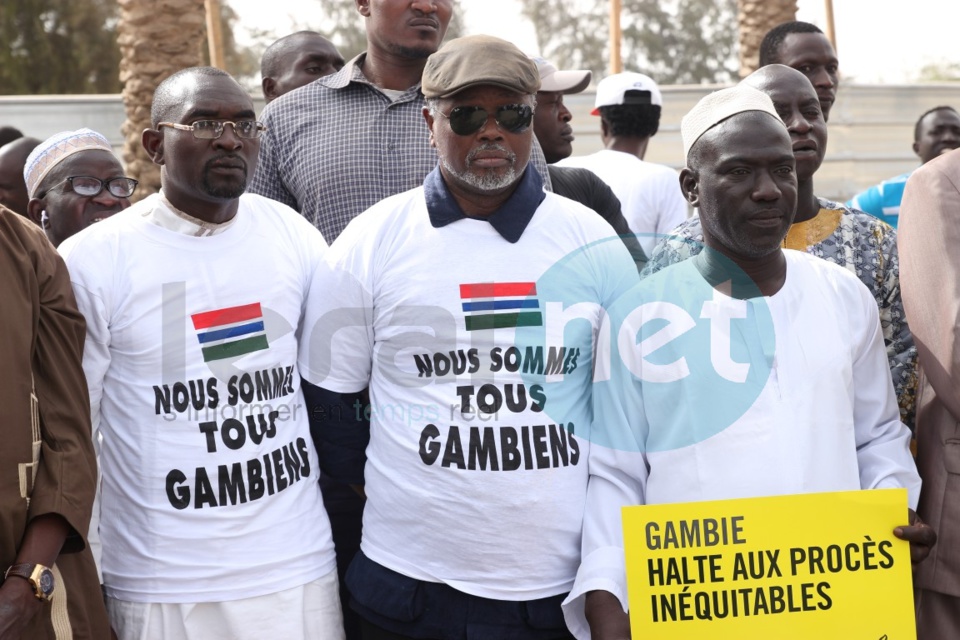 Manifestation à Dakar contre le régime de  Yaya Jammeh (images)