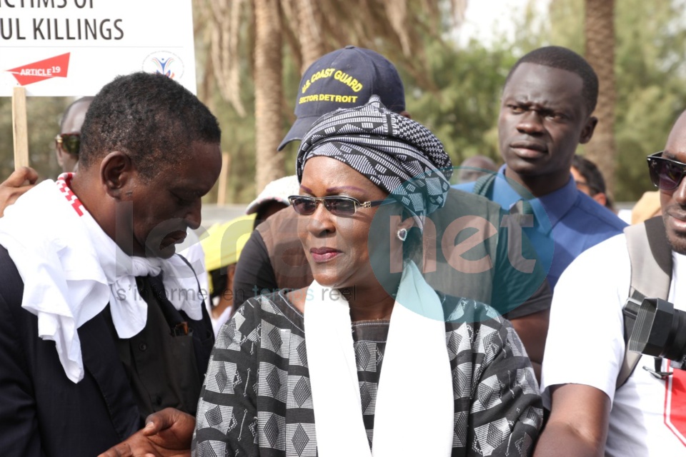 Manifestation à Dakar contre le régime de  Yaya Jammeh (images)