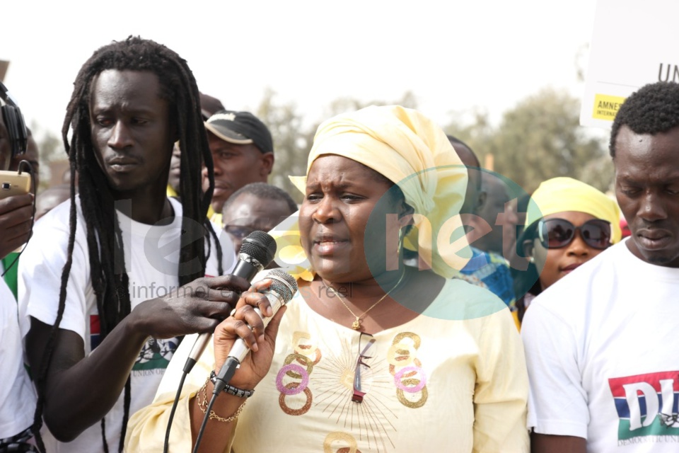 Manifestation à Dakar contre le régime de  Yaya Jammeh (images)