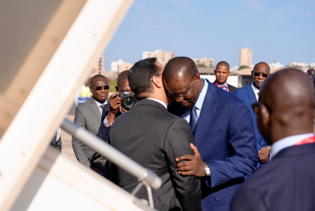 Coopération Sénégal–Mauritanie : Moctar Ould Djay accueilli par Ousmane Sonko