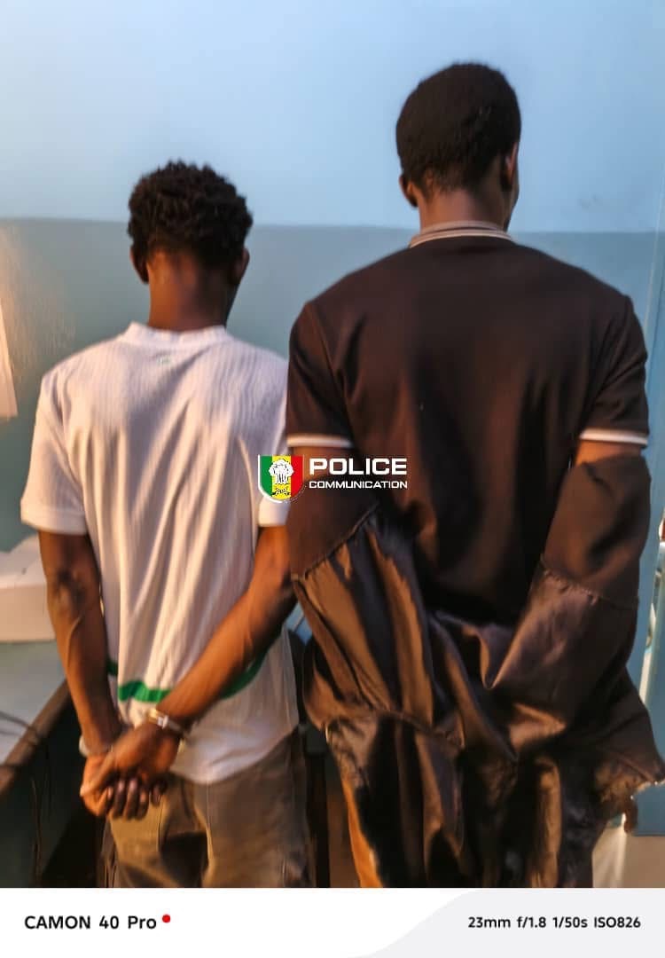 Agression avec usage d’armes blanches: deux individus arrêtés