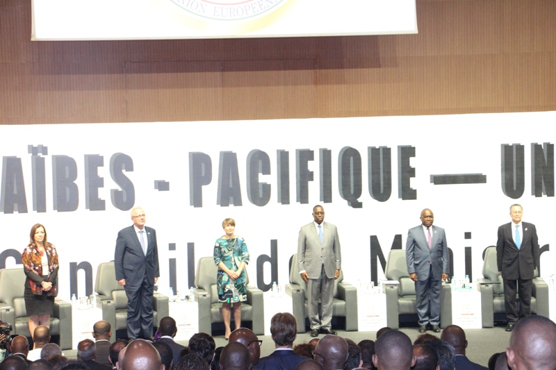 Les premières images de la cérémonie solennelle d’ouverture de la 41e Session du Conseil des ministres ACP-UE