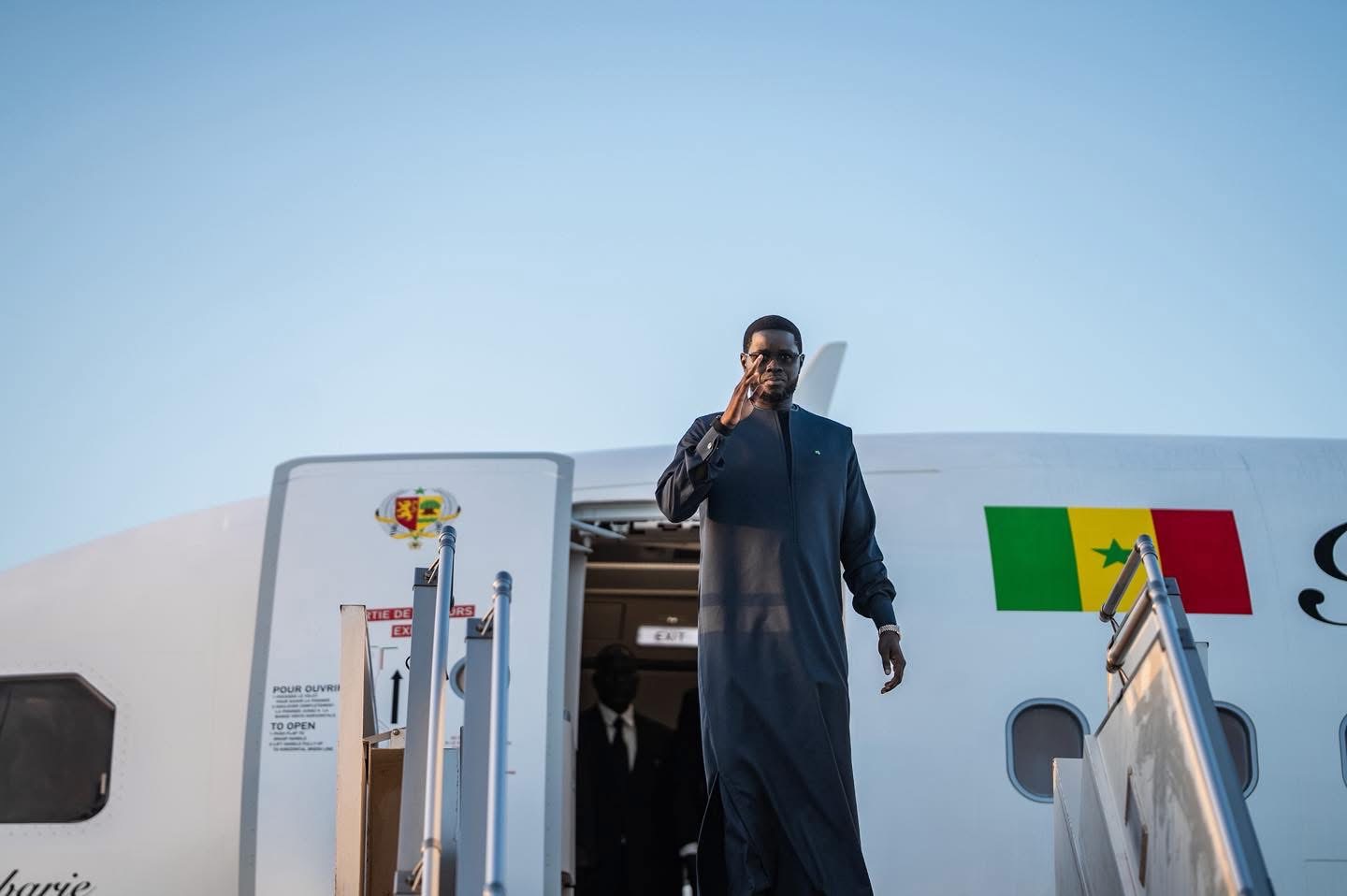 Bassirou Diomaye Faye en visite officielle en République du Congo