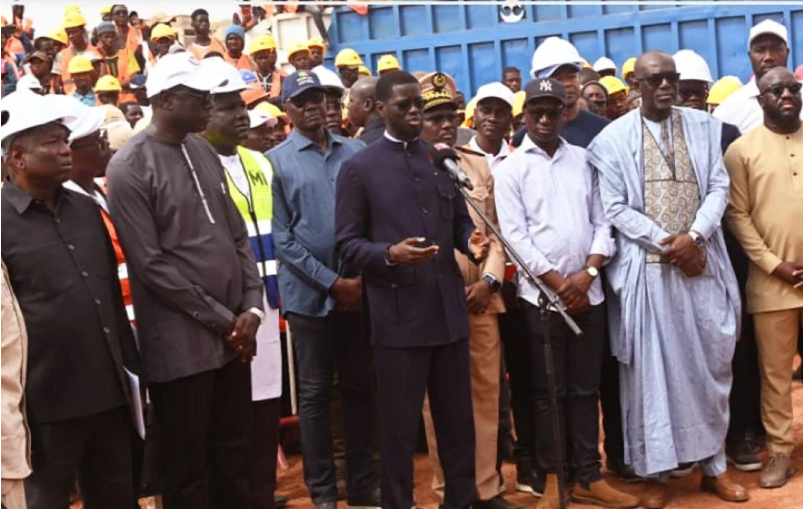 Tambacounda : Le Président Bassirou Diomaye Faye satisfait de la Réhabilitation de la gare ferroviaire