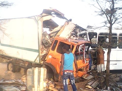 Accident sur l'axe Kébémer-Louga : Plus de 40 blessés ont été dénombrés dont 2 grièvement