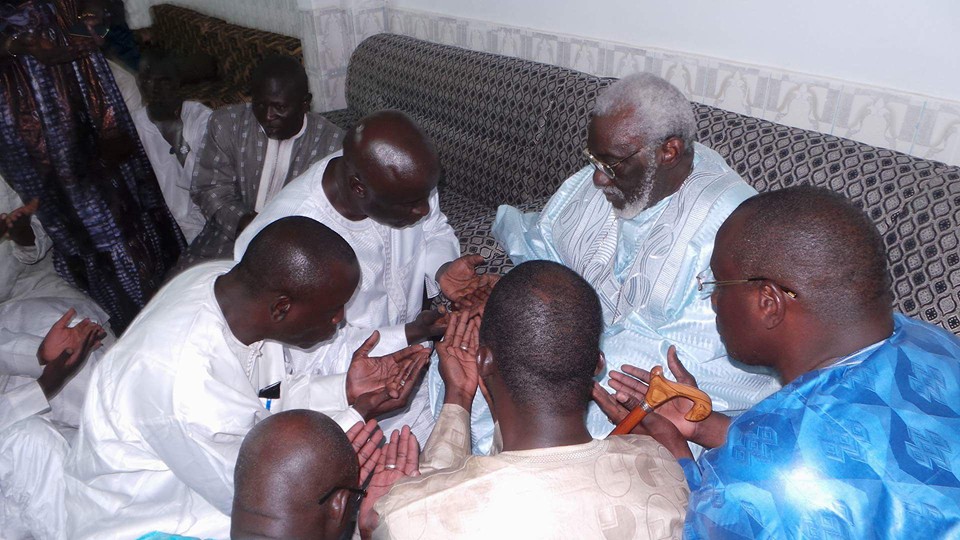 Les images de la visite d'Idrissa Seck à Touba à l'occasion du Magal de Kazu Rajab