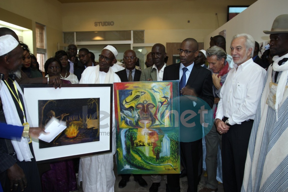 12e biennale de l'Art contemporain de Dakar : Regardez les images de l'exposition "Soré et Diégué"