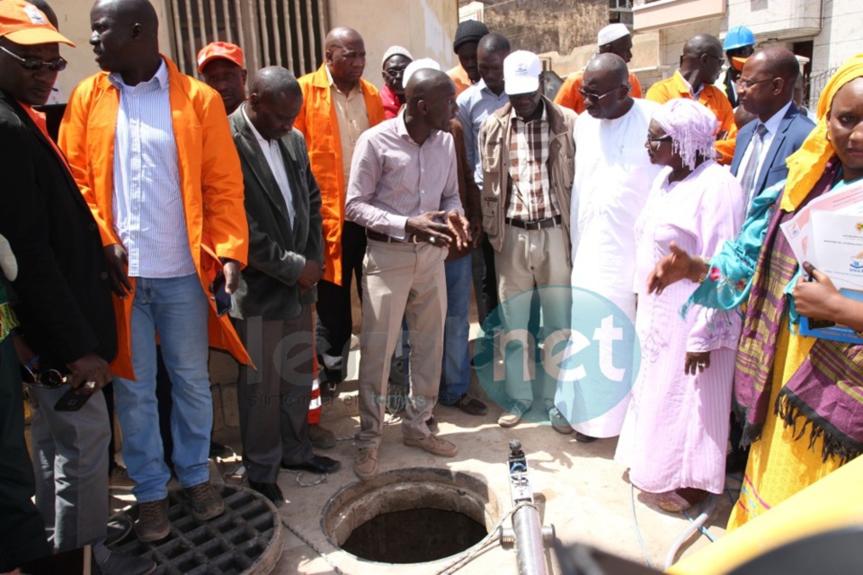 Les images de lancement des Opérations Pré-Hivernales à Dakar avec le Directeur général de l'Onas, Alioune Badar Diop