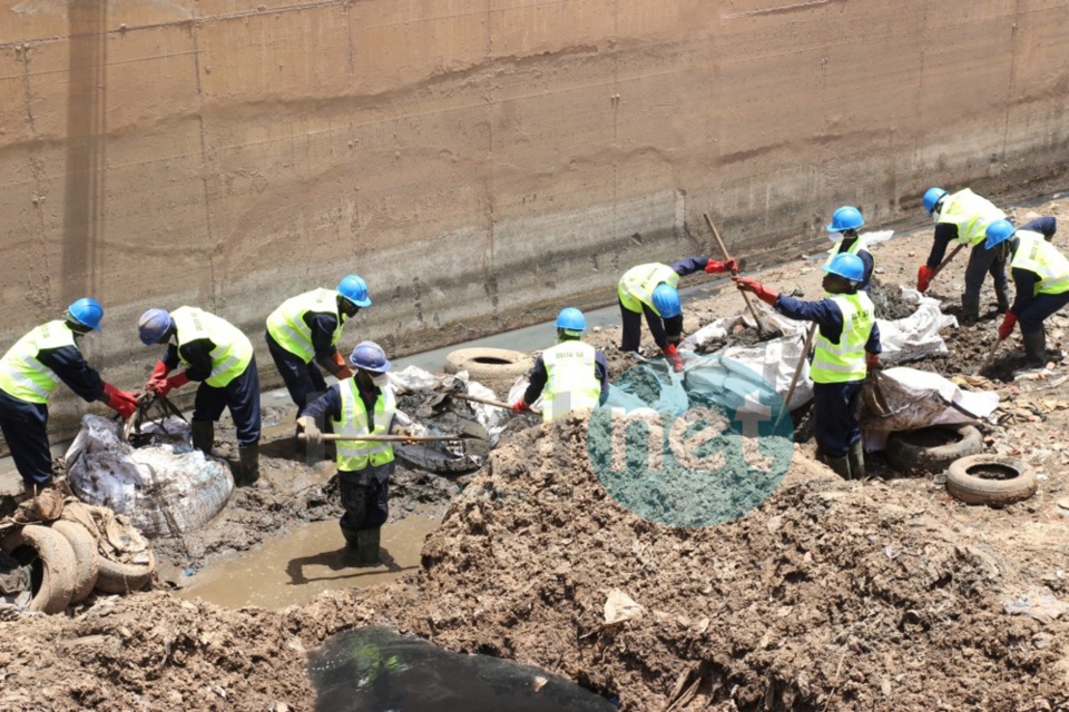 Les images de lancement des Opérations Pré-Hivernales à Dakar avec le Directeur général de l'Onas, Alioune Badar Diop