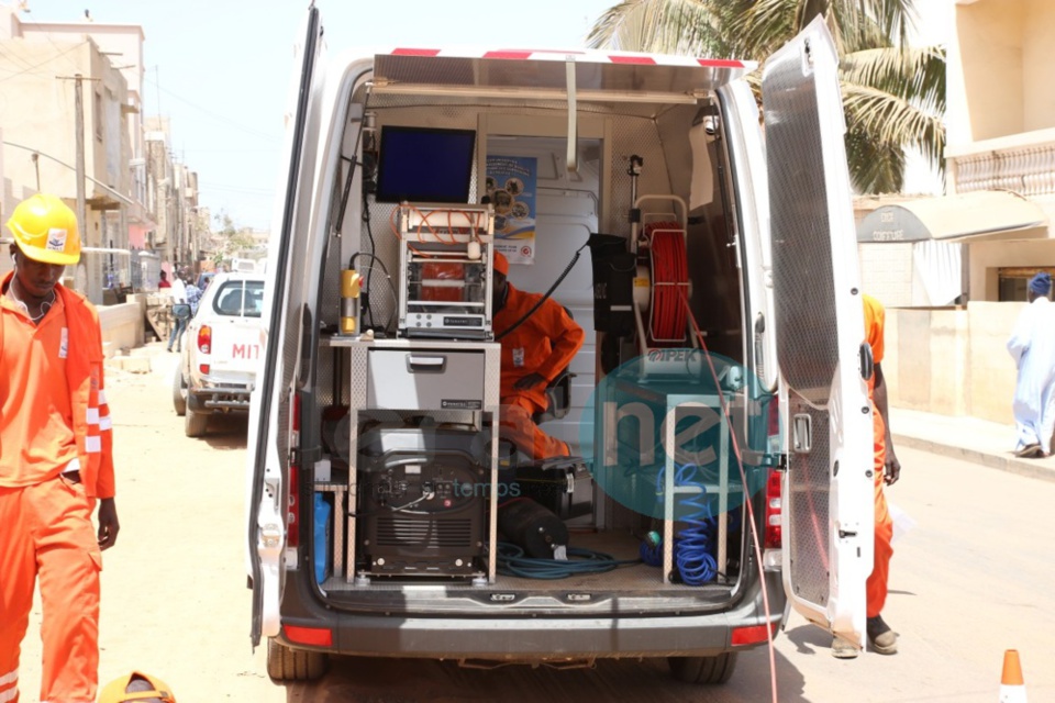 Les images de lancement des Opérations Pré-Hivernales à Dakar avec le Directeur général de l'Onas, Alioune Badar Diop