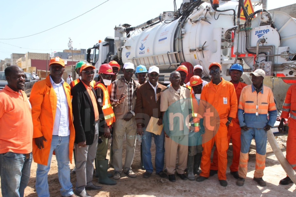 Les images de lancement des Opérations Pré-Hivernales à Dakar avec le Directeur général de l'Onas, Alioune Badar Diop