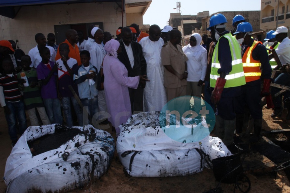 Les images de lancement des Opérations Pré-Hivernales à Dakar avec le Directeur général de l'Onas, Alioune Badar Diop