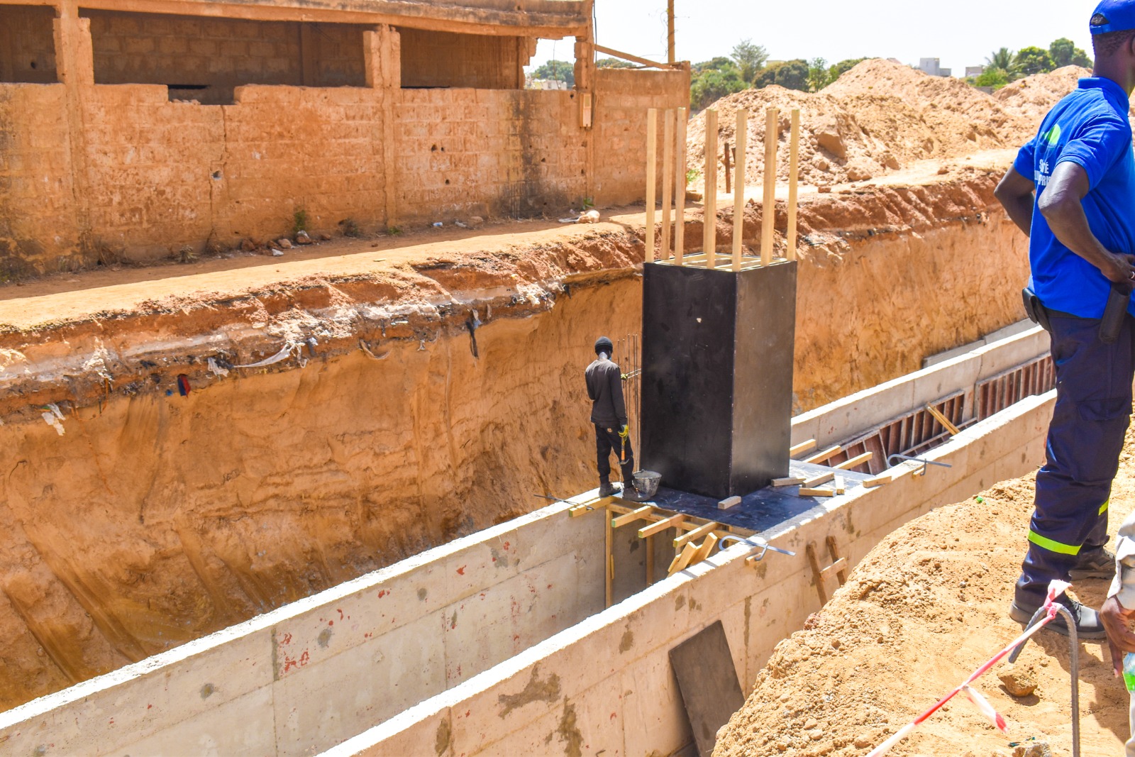 Projet d’assainissement des eaux pluviales : Les contours de grandes canalisations, se dessinent au sud et au nord de Tivaouane