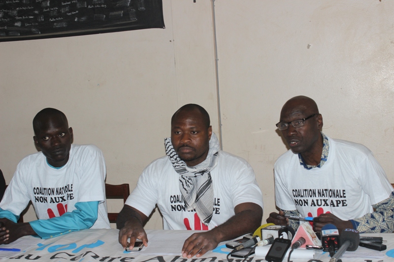 Coalition nationale "Non aux Ape" : Guy Marius Sagna annonce une série de manifestations tous les 15 jours à la Place de l’Indépendance