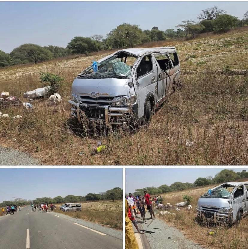 Grave accident à hauteur de Kartiack : Le chauffeur et son apprenti grièvement blessés