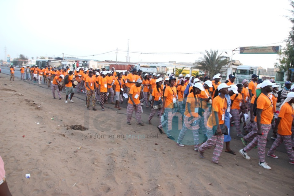 Pèlerinage marial de Popenguine 2016 : Les pèlerins ont entamé la 36ème édition de la marche
