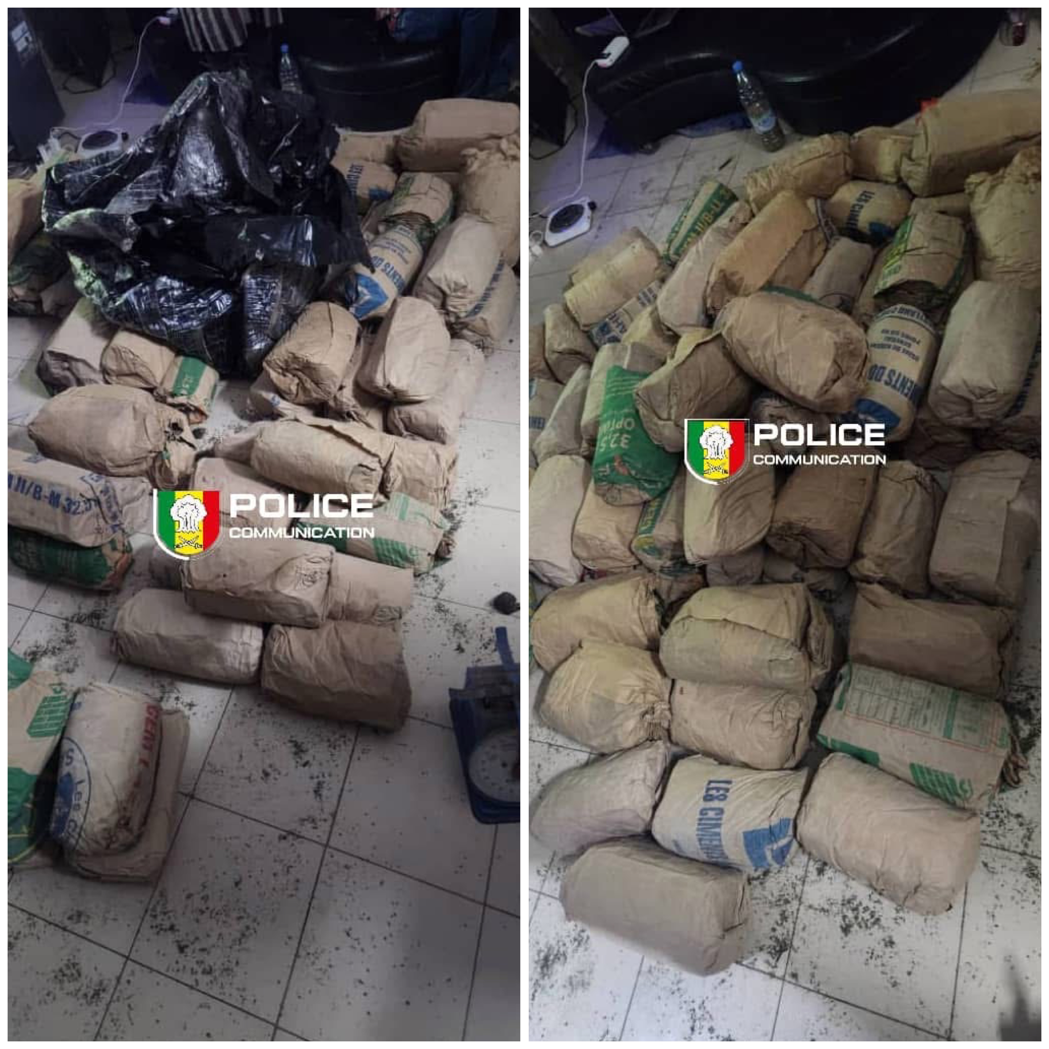 Thiaroye : Un point de stockage de stupéfiants démantelé