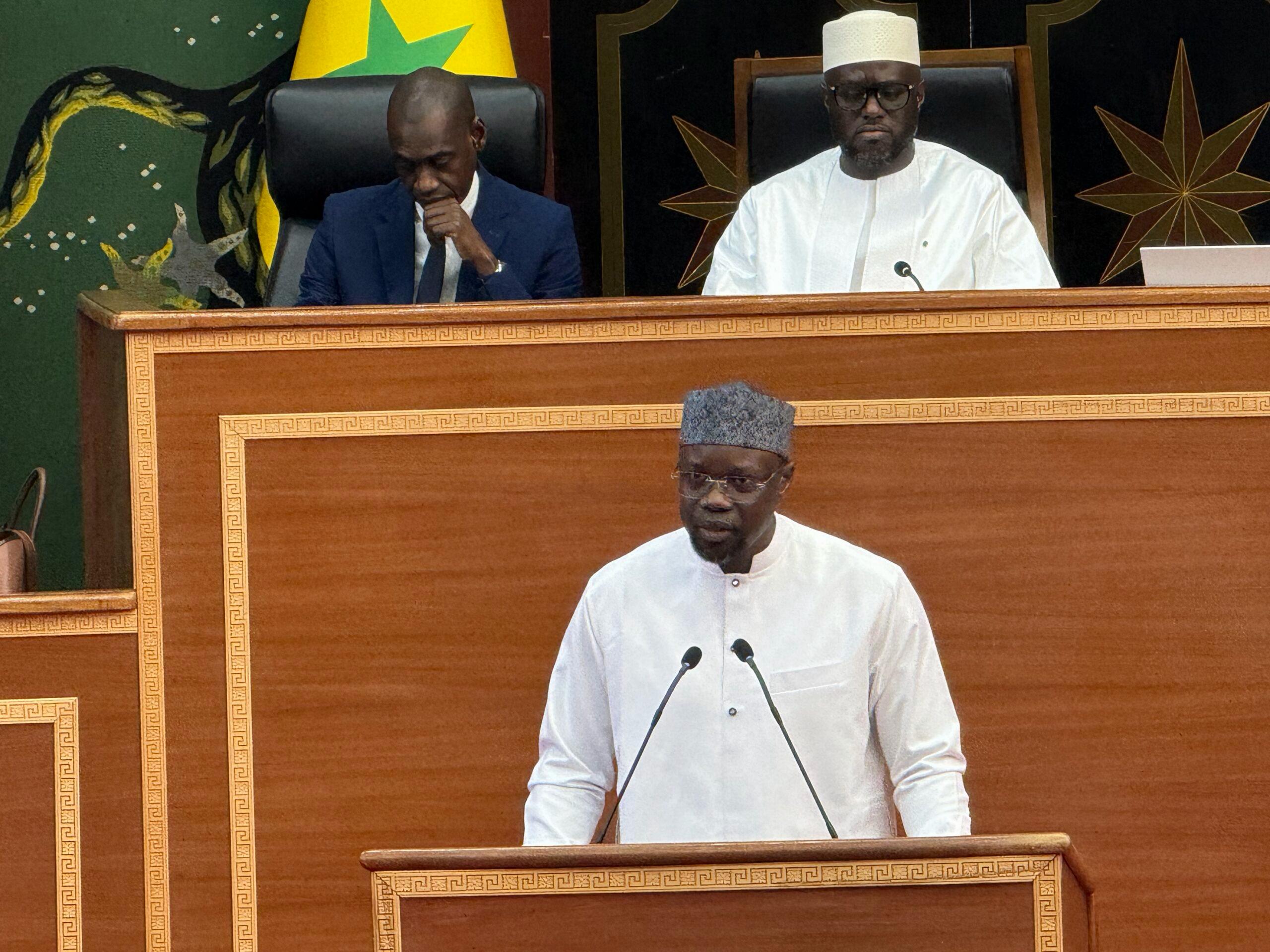 Assemblée nationale : Ousmane Sonko assume un projet de loi pour durcir les sanctions contre l’homosexualité