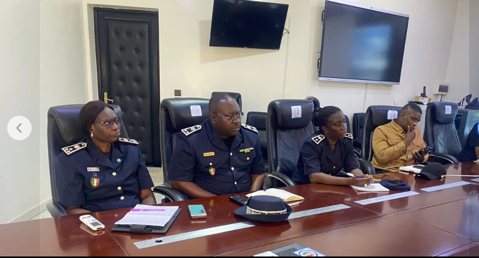 Photos : Le Contrôleur général de Police Abdoul Wahabou Sall, DG adjoint de la Police nationale (DGA), a reçu une délégation de Meta